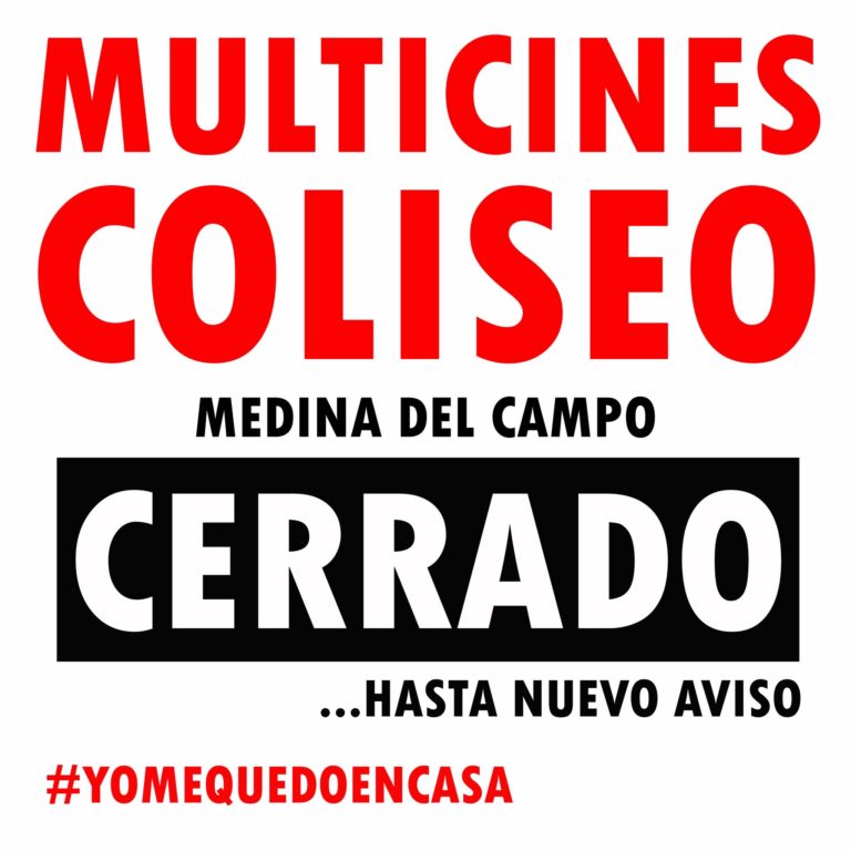 Multicines Coliseo de Medina del Campo cierra hasta nuevo aviso