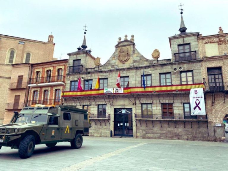 Los militares refuerzan los servicios de urgencias de Medina del Campo