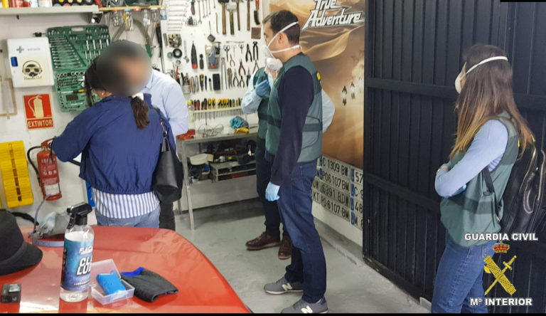 La Guardia Civil detiene a una persona por estafar en la venta online de material sanitario