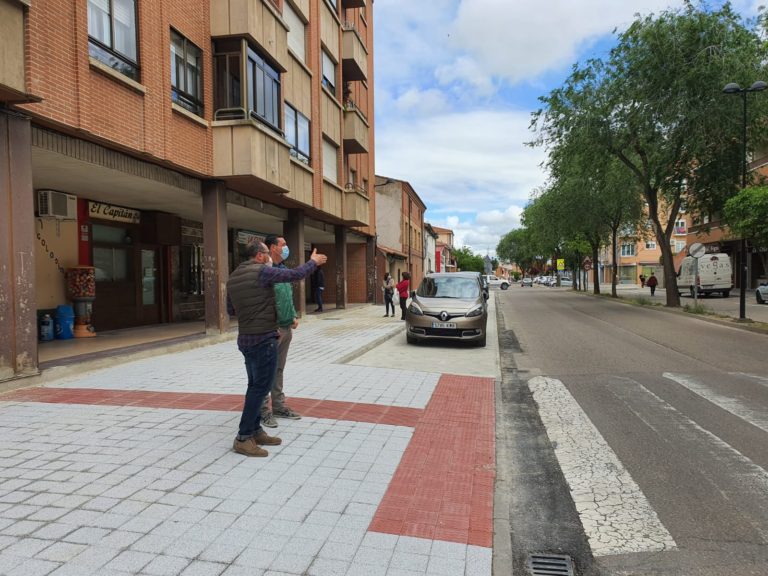 El Ayuntamiento de Tordesillas inicia su plan de inversiones frente al Covid-19 con el arreglo de la Avenida de Le