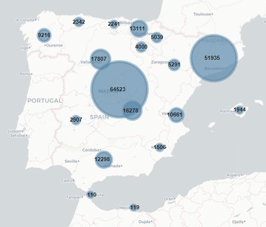 Bajan los contagios por COVID-19 en Españaña a 600 y descienden las muertes a 179 personas en las Últimas 24h