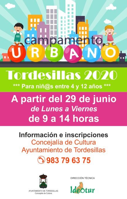 Tordesillas ofrece campamentos urbanos para los más peque