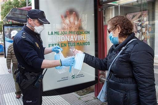 Castilla y León recibe 1.400.000 mascarillas del Gobierno de España