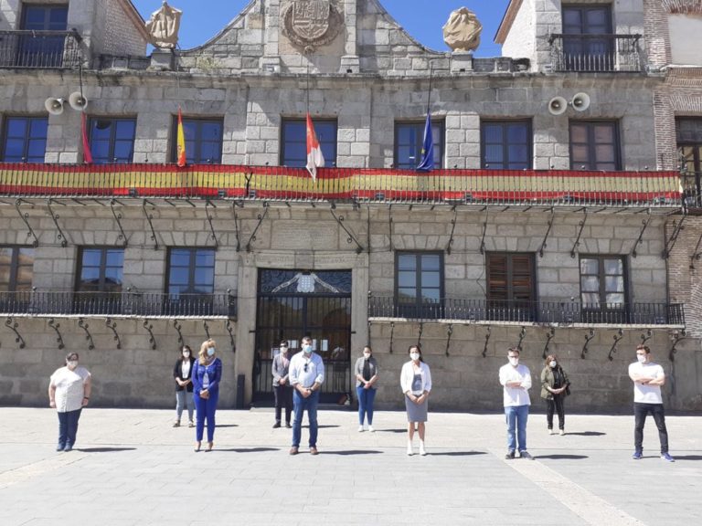 El Ayuntamiento de Medina del Campo guard? un minuto de silencio en se?al de luto por Covid-19