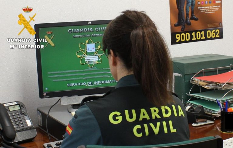 La Guardia Civil investiga a dos jóvenes por acoso sexual a una menor en redes sociales