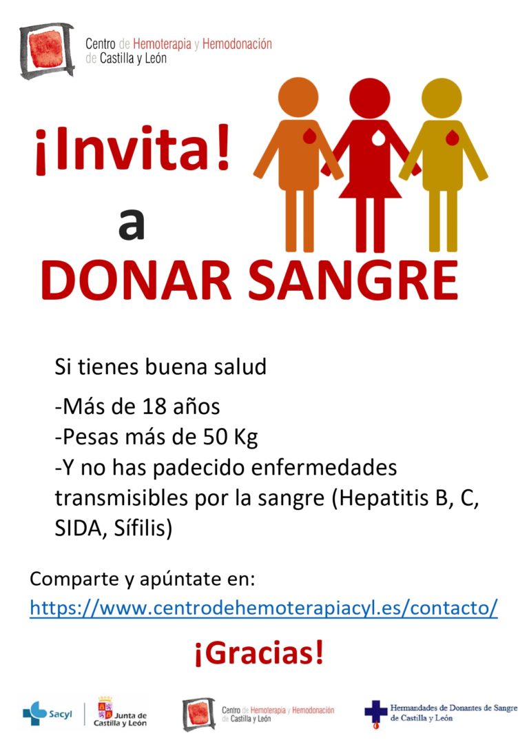?Invita a donar sangre?, nueva campa?a del CHEMCyL