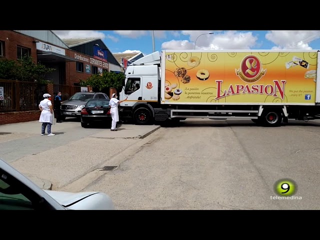 Aparatoso Accidente en Medina del Campo