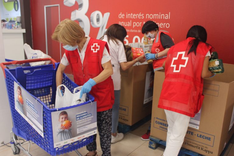 Cruz Roja distribuir? en Valladolid alimentos a más de 1.300 familias