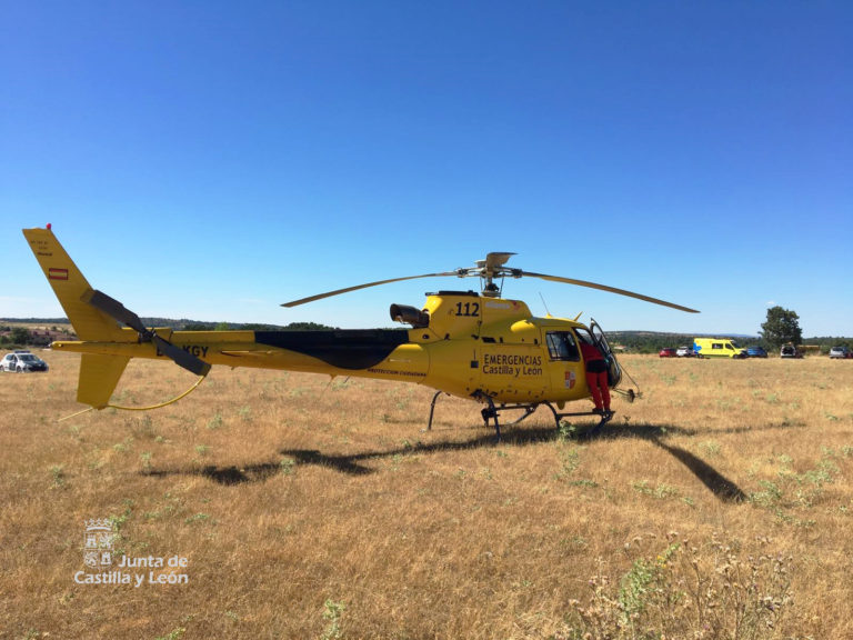Herido el piloto de un ala delta en el campo de vuelo de la Sierra Calva