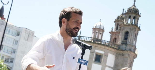 Casado apela a la participaci?n masiva para seguir con la estabilidad política, los buenos servicios sociales y la certidumbre econ?mica en Galicia frente al ?mexunxe? de diez partidos