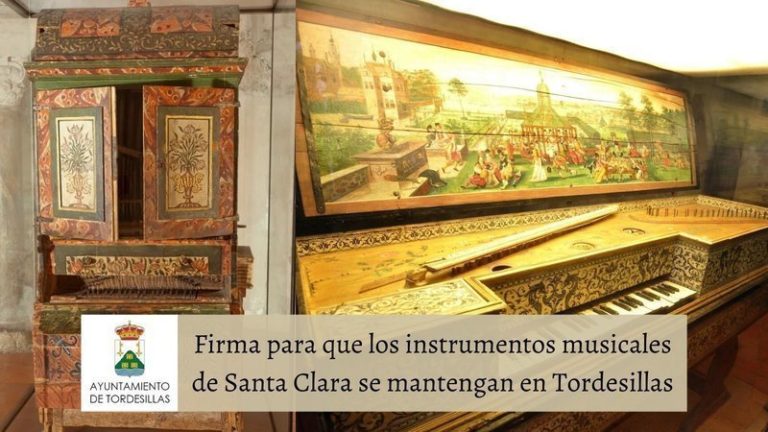 Tordesillas pone en marcha una recogida de firmas para evitar el traslado de los instrumentos musicales a Madrid