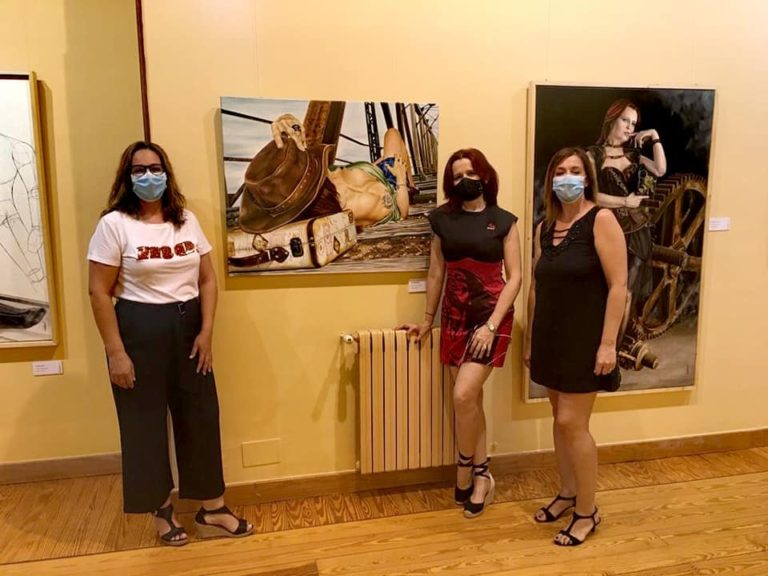 Cerca de un millar de personas visitaron la exposición «Mi sentir» en Tordesillas