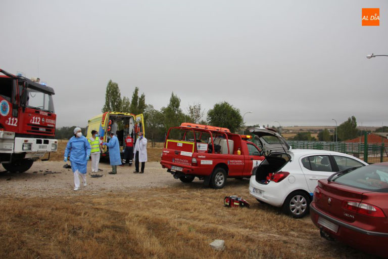 Una mujer de 79 años fallece en un accidente de tráfico en la carretera SA-321