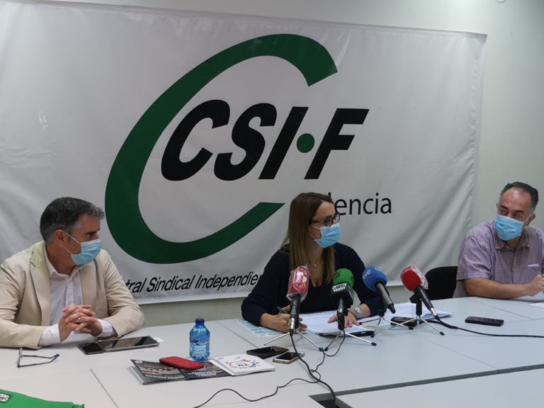 CSIF muestra su rechazo contra los acuerdos de investidura