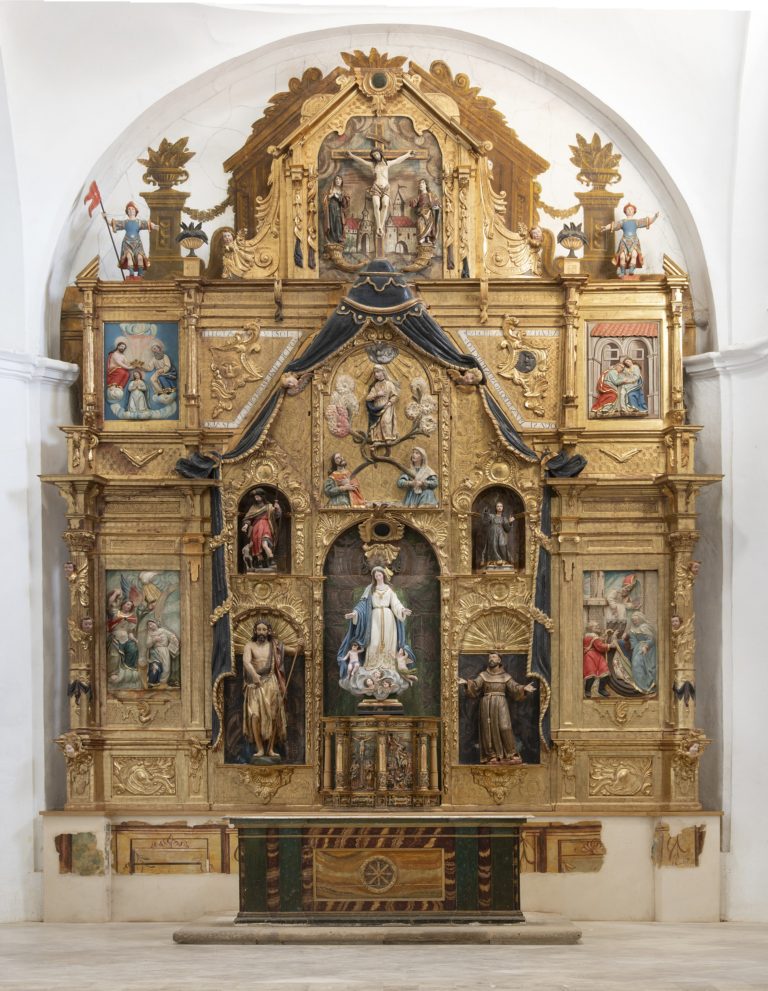La Junta presenta con una jornada de puertas abiertas la restauraci?n del retablo mayor de la Iglesia de Santa María del R?o en Zamora
