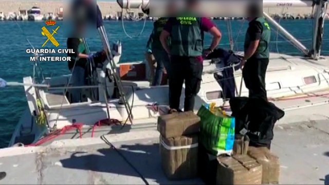 Detenidos los 31 integrantes de una red dedicada al tráfico de drogas en las costas de Andaluc