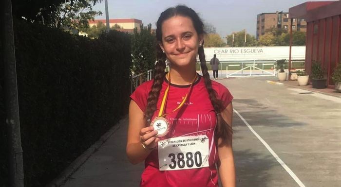 María de Castro, cuarta en el autonómico de atletismo cadete