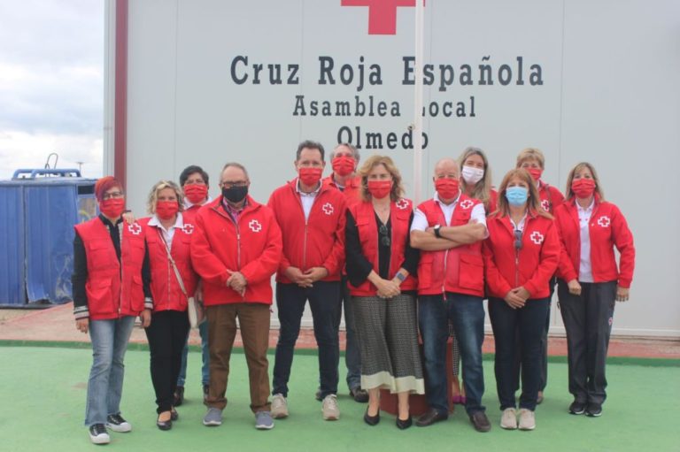 Cruz Roja en Olmedo ha atendido a más de 160 personas desde el comienzo de la pandemia
