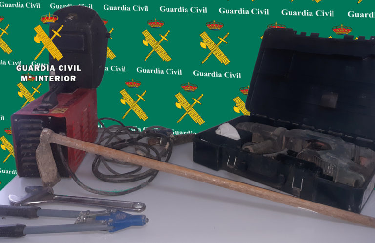 Detenido por robar una herramienta de soldadura valorada en 1.500 euros