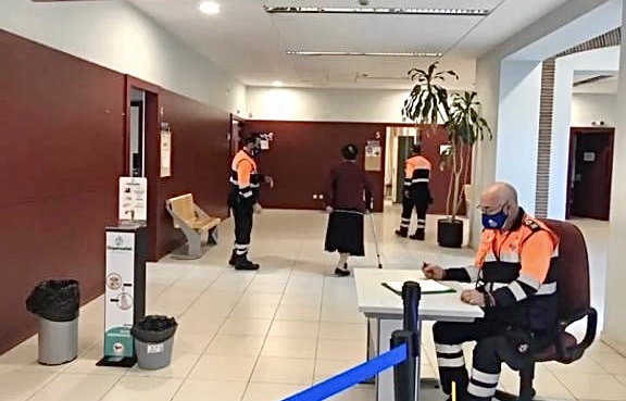Los voluntarios de Protecci?n Civil siguen trabajando por el bienestar ciudadano