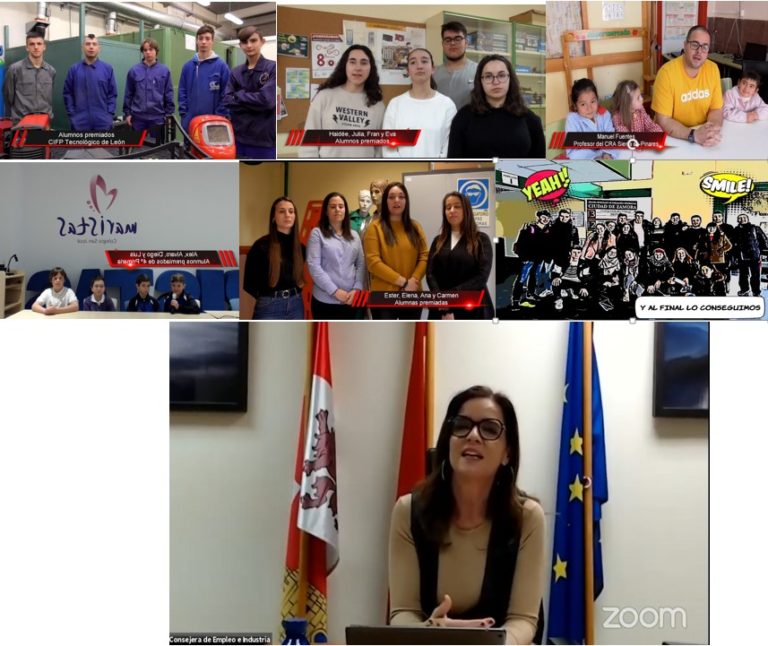 La Junta premia los trabajos de prevenci?n de riesgos laborales realizados por los alumnos de Castilla y León
