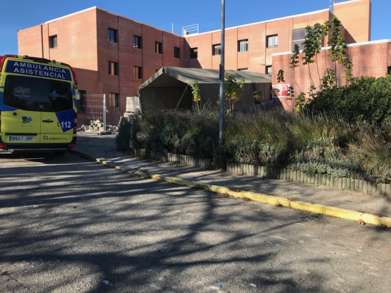 El Hospital de Medina del Campo empieza a notar la ca?da de contagios con menos hospitalizados en planta por COVID-19
