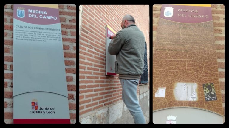 Turismo renueva la se?al?tica de las calles de Medina del Campo