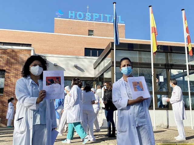 El Hospital de Medina del Campo se pronuncia tras el decreto de la Junta: «Este decretazo es como un tortazo»