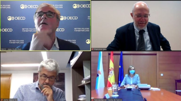 Igea comparte ante la OCDE las demandas de Castilla y León en las estrategias para la despoblaci