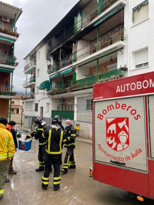 Atendidas cinco personas en una explosi?n de gas producida en un municipio abulense