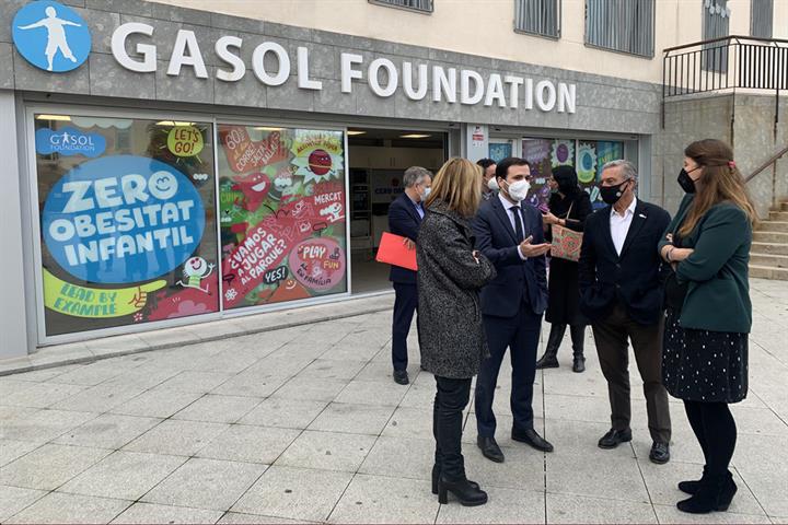 Garz?n se re?ne con Gasol Foundation para colaborar en la lucha contra la obesidad infantil