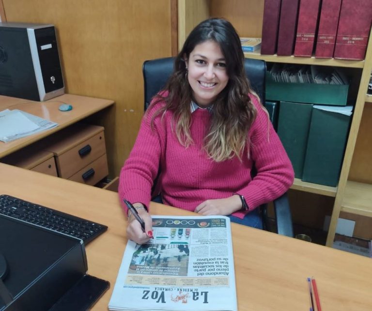 Tamara Gonz?lez: ?Me quedo con las publicaciones del D?a contra la Violencia de G?nero. Me hizo especial ilusi?n poder poner mi granito de arena para condenar esta lacra?