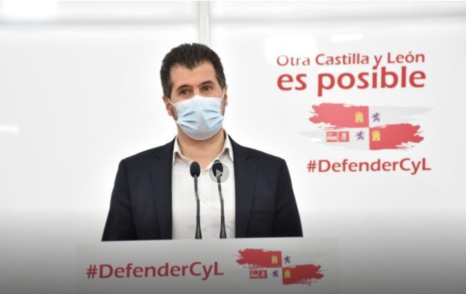 Luis Tudanca: ?Mañueco e Igea no solo han dilapidado todo el apoyo, sino que han utilizado la pandemia para callar la voz de todos?