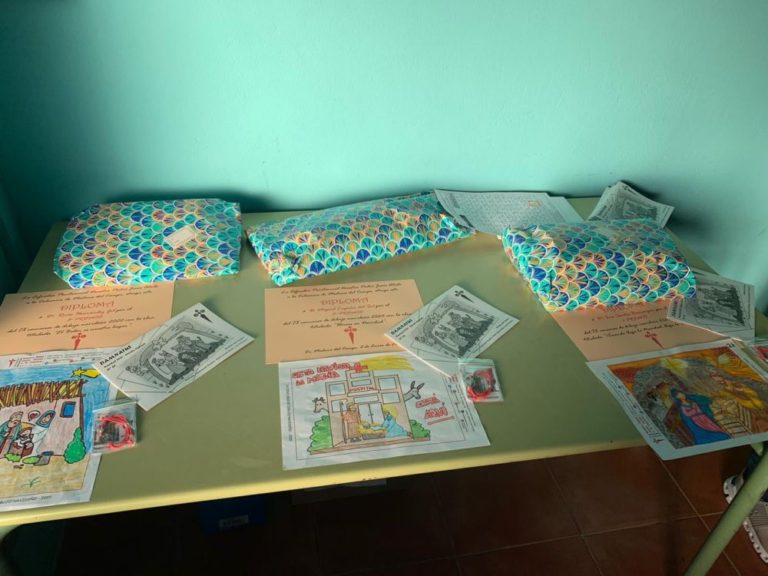 La Cofradía Penitencial Nuestro Padre Jes?s Atado a la Columna entrega los premios del IX Concurso de Dibujo Navide