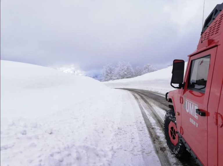 Activada la fase de alerta por nieve en varias provincias de la Comunidad