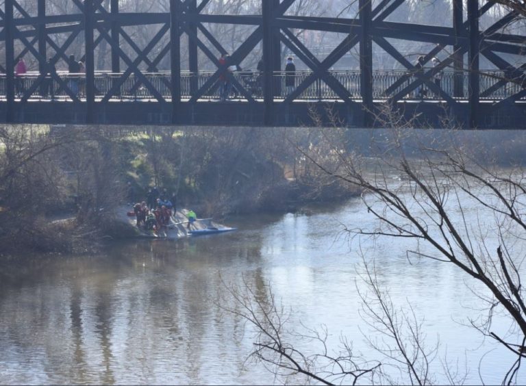 Rescatan a un varón de 71 años tras arrojarse al río Pisuerga en Valladolid