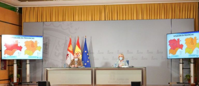 Castilla y León notifica 382 nuevos casos por COVID19 y 6 fallecidos