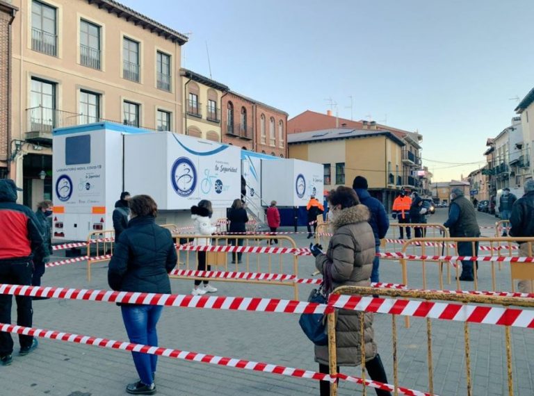 Cribado de test masivos de COVID-19 en la ZBS de Villal?n de Campos
