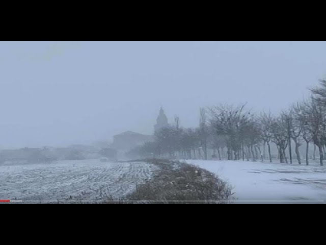 La Histórica Nevada en la Comarca de Medina – Fernando Vidal agente de desarrollo de la Mancomunidad
