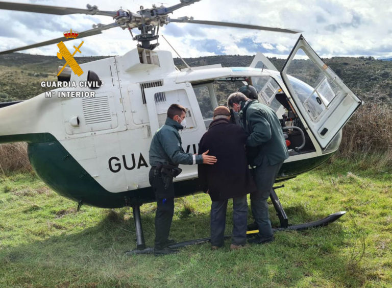 La Guardia Civil localiza a un varón desaparecido en la localidad de Villalcampo