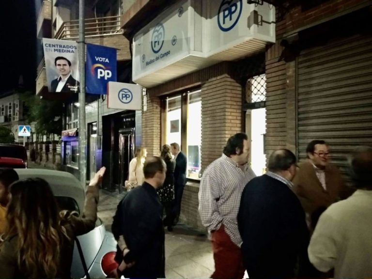 El Partido Popular de Medina del Campo cierra su sede de la avenida Lope de Vega