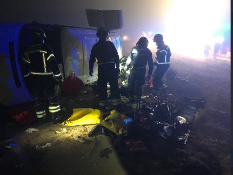 Herido un varón de 20 años en un accidente de tráfico ocurrido en un camino agrícola de Geria
