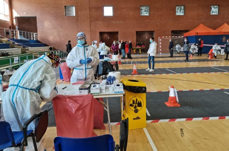 El cribado realizado en El Espinar registra 36 positivos de los 4.472 test realizados