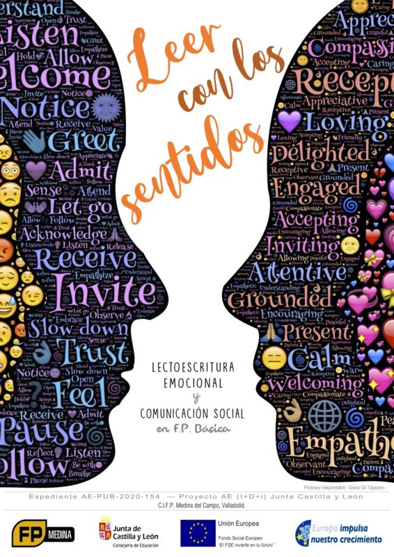 El proyecto «Leer con los sentidos» vuelve al Centro Integrado de Formación Profesional de Medina del Campo