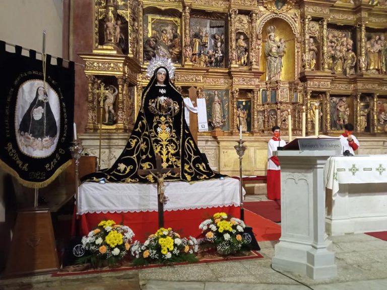 Finaliza la semana de actos y cultos de la cofradía de Nuestra Madre Santísima de la Soledad y Virgen de la Alegría