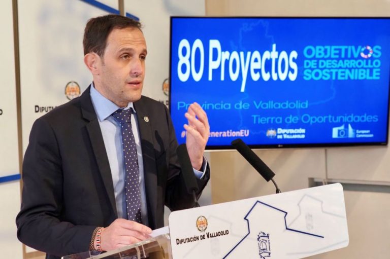 La Diputación de Valladolid presentará al menos 80 proyectos para optar a la financiación de los Fondos Europeos de recuperación económica, con una inversión que supera los 83 millones de euros