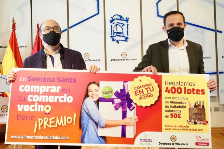 La Diputación de Valladolid y Fecosva renuevan el convenio para promocionar y consolidar el comercio rural de la provincia