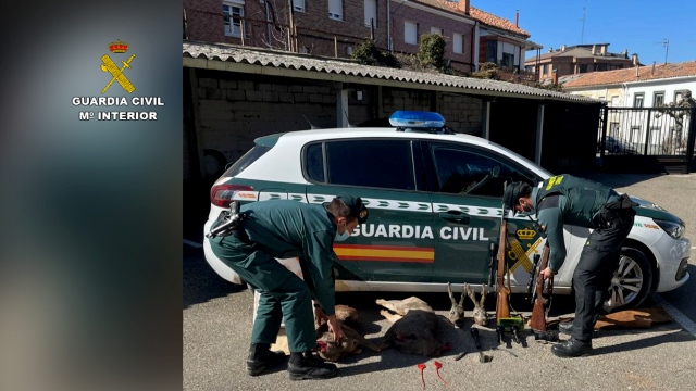 La Guardia Civil detiene y/o investiga a más de 300 personas por delitos contra la biodiversidad
