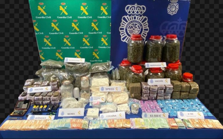 Desarticulada una organización criminal dedicada a la venta de sustancias estupefacientes en Valladolid