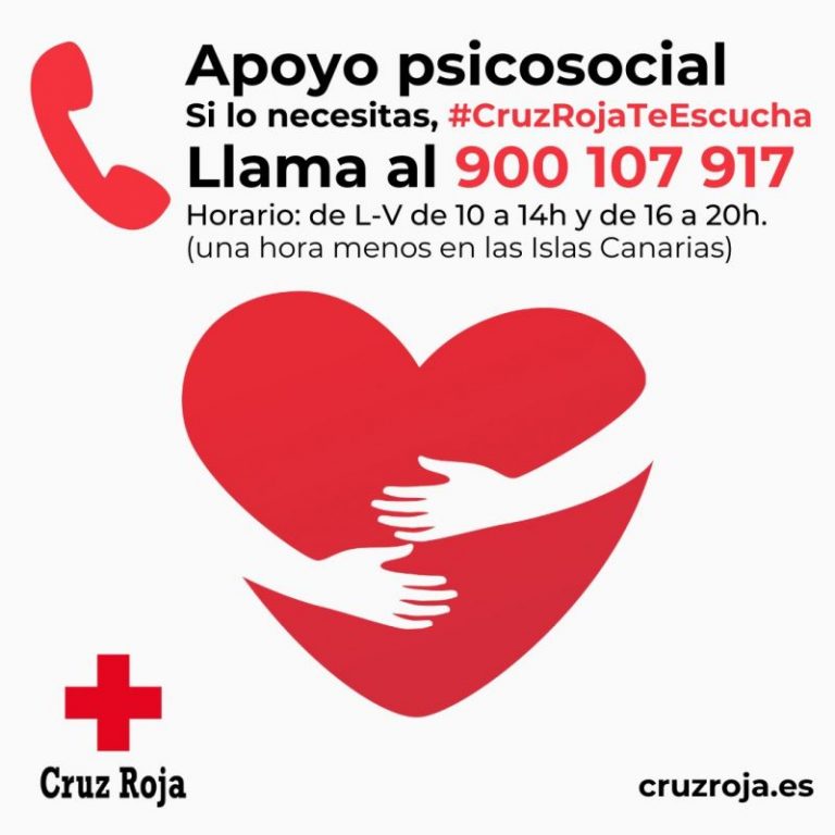 El servicio psicosocial de ‘Cruz Roja Te Escucha’ ha atendido a 73 personas en Valladolid